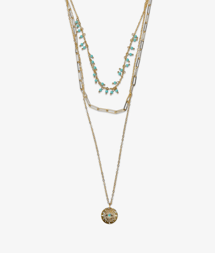 Mykonos 3 In 1 Layered Necklace