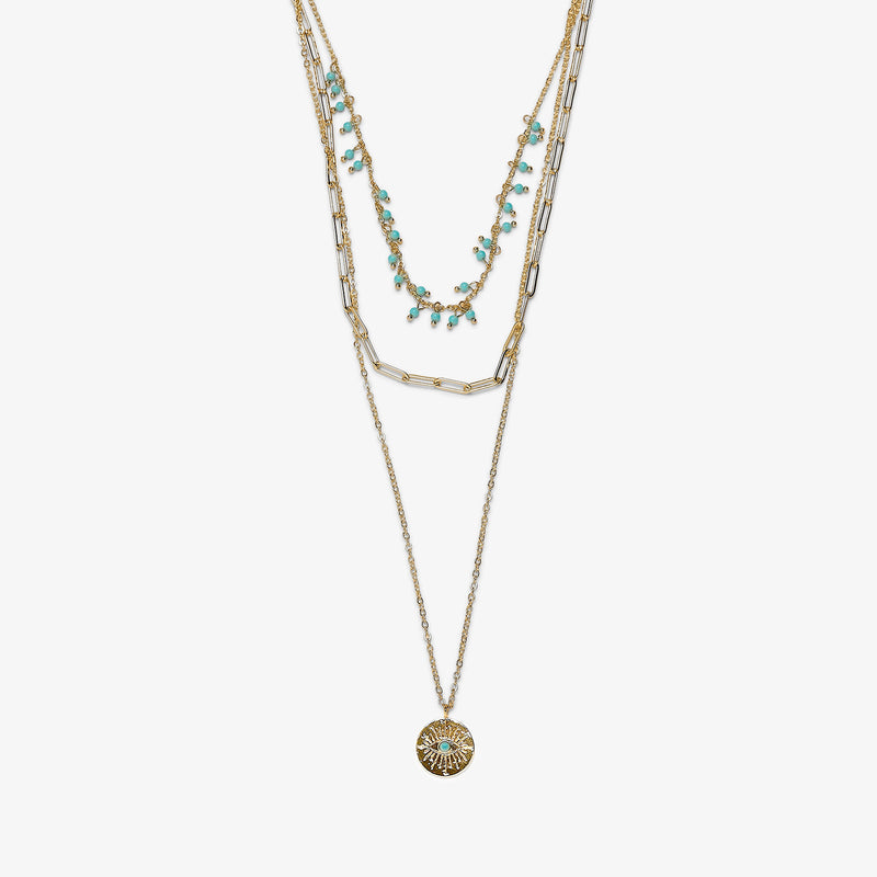 Mykonos 3 In 1 Layered Necklace 1