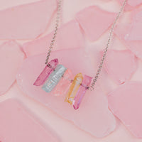 Rainbow Crystal Necklace Gallery Thumbnail
