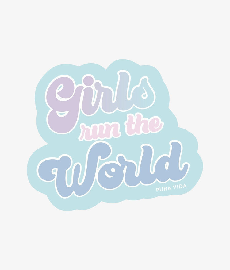 Girls Run the World Sticker
