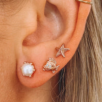 Disney Little Mermaid Stud Earring Pack Gallery Thumbnail