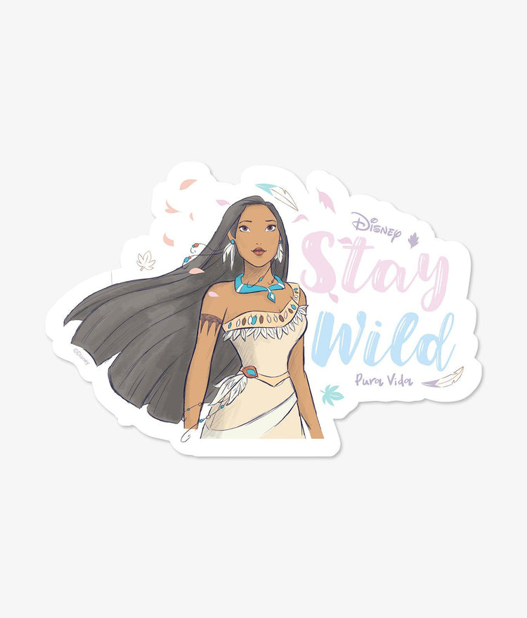Disney Pocahontas Stay Wild Sticker