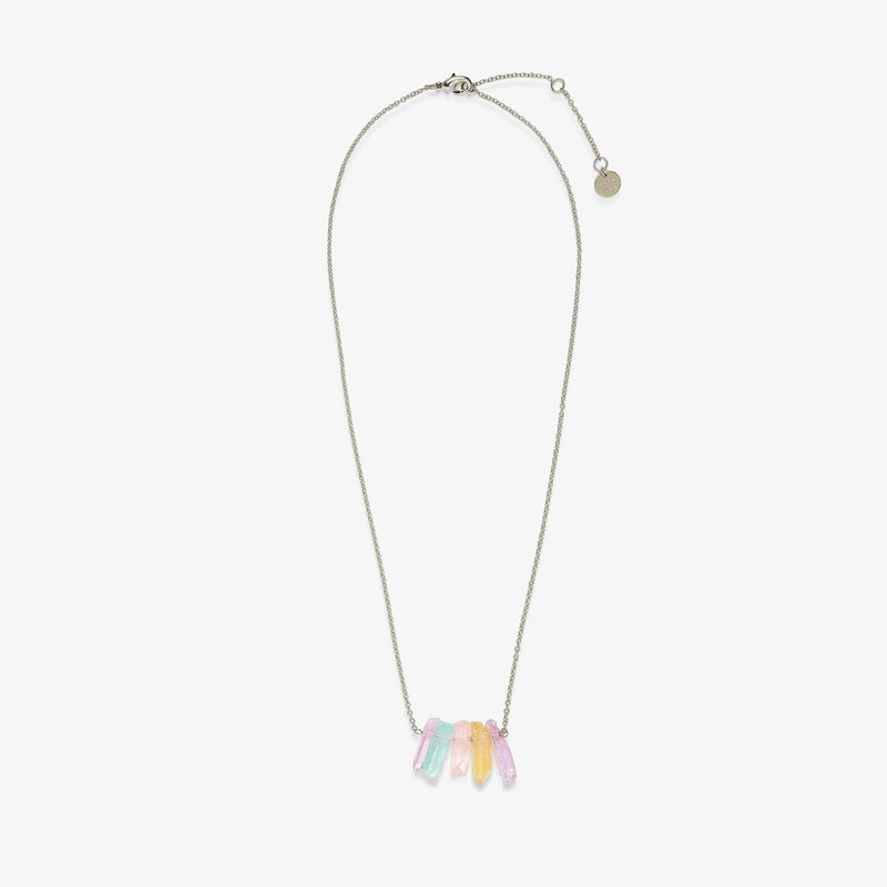 Rainbow Crystal Necklace 2