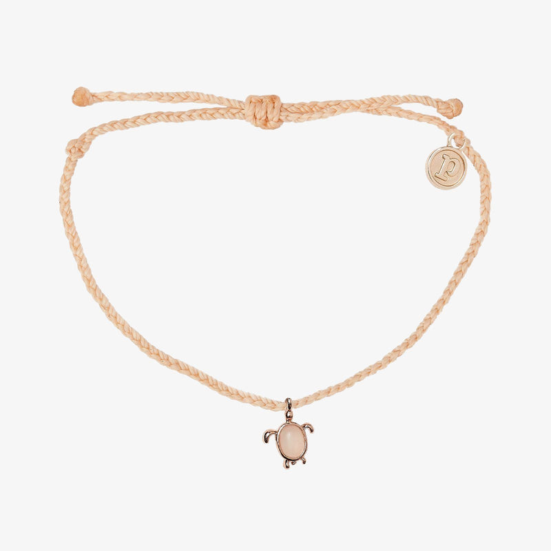 Rose Gold Save the Sea Turtles Charm 1